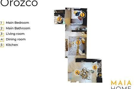 Orozco Maiahome-Polanco 1Br Close To Antara Мехико Экстерьер фото